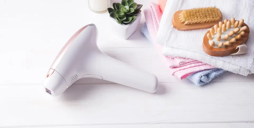 Depilación semipermanente en casa con ipl