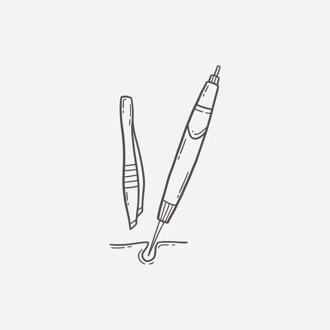 depilación definitiva, depilación por electrolisis, termólisis, blend