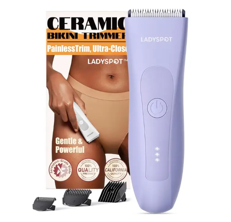 LADYSPOT MANSPOT – Afeitadora corporal femenina recargable para zona íntima LADYSPOT MANSPOT – Afeitadora corporal femenina recargable para zona íntima