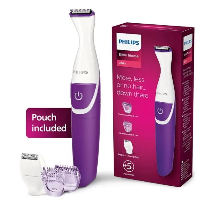 Philips BikiniGenie BRT383_15 – Recortadora para la línea del bikini